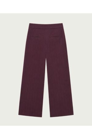 Elvira Casuals Elvira Casuals trouser louise e4 26-036 Broek 65 merlot stripes