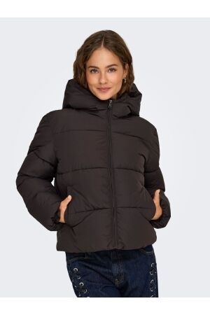 Only Only onljuta life short puffer otw 15365799 Winterjassen chocolate torte