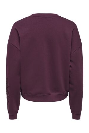 Only Only onlbrooklyn l/s embroidery box swt Sweater fig