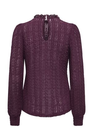 Only Only onlselma l/s highneck lace top jrs Longsleeves fig
