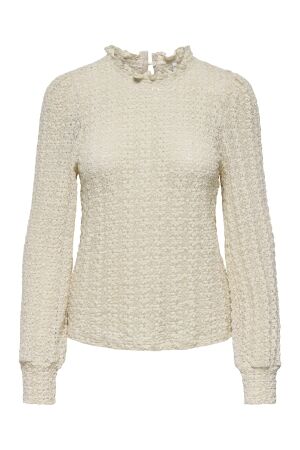 Only Only onlselma l/s highneck lace top jrs Longsleeves birch