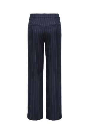 Only Only onlaline hw str pinstripe pant tlr Broek night sky