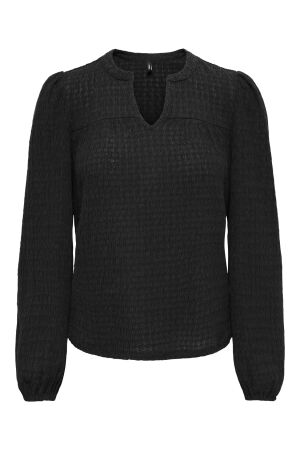 Only Only onlilse l/s v-neck top jrs Longsleeves black