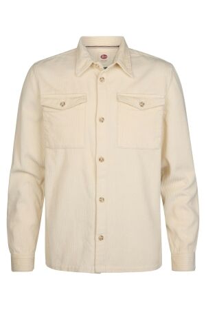 Petrol Petrol shirt long sleeve uni m-3060-sil422 Overshirt 0007 antique white