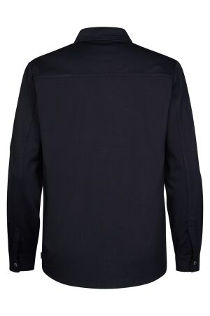 Petrol Petrol shirt long sleeve uni m-3060-sil424 Overshirt 5092 royal navy