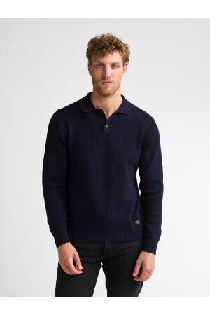 Petrol Petrol knitwear polo m-3060-kwc212 Poloshirts 5092 royal navy