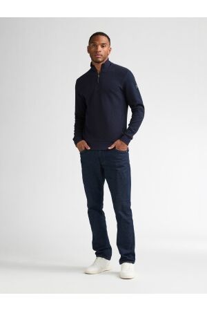 Petrol Petrol sweater collar zip m-3060-swc368 Sweater 5092 royal navy