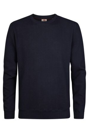 Petrol Petrol sweater round neck print m-3060-swr303 Sweater 5092 royal navy