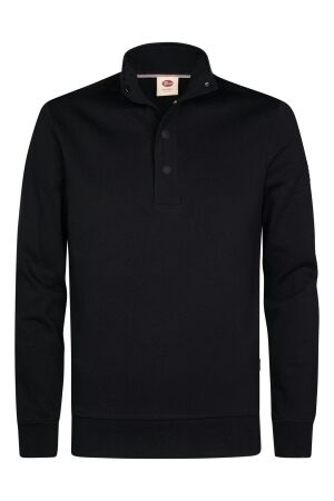 Petrol Petrol sweater collar m-3060-swc320 Sweater 9111 deep black