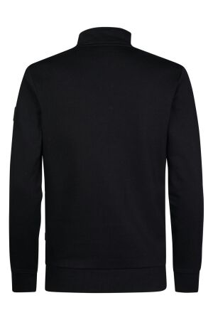 Petrol Petrol sweater collar m-3060-swc320 Sweater 9111 deep black