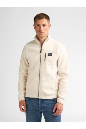 Petrol Petrol sweater collar zip m-3060-swc332 Vest 0113 stone white