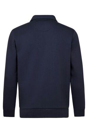 Petrol Petrol sweater collar zip m-3060-swc372 Sweater 5092 royal navy