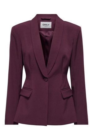 Only Only onlastrid l/s sculpture blazer cc tlr 15376791 Blazers 5044797 winetasting