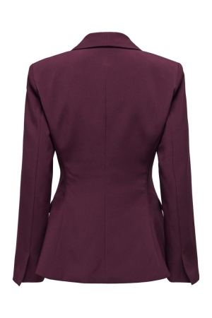 Only Only onlastrid l/s sculpture blazer cc tlr 15376791 Blazers 5044797 winetasting