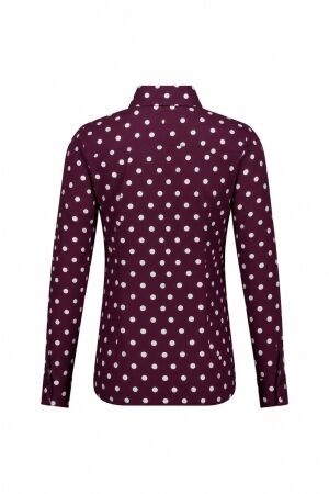Studio Anneloes Studio Anneloes poppy blouse 14387 Blouse 3817 blackberry/ecru
