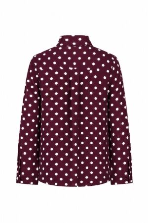 Studio Anneloes Studio Anneloes bernadette blouse 14388 Blouse 3817 blackberry/ecru