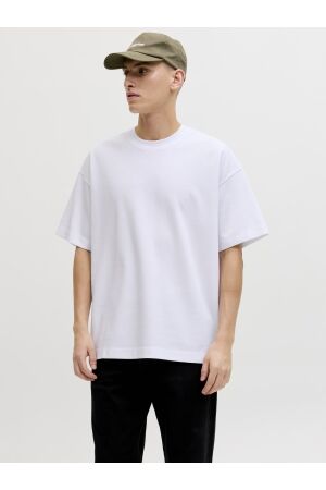Jack & Jones Jack & Jones jjebarron tee ss o-neck noos T-shirts white