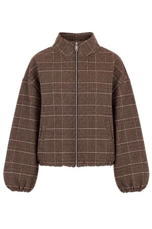 Azzurro Azzurro jacket a-9006 Jackets brown beige