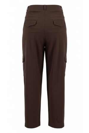 Studio Anneloes Studio Anneloes murphy cargo trousers 14710 Cargobroeken 8700 espresso
