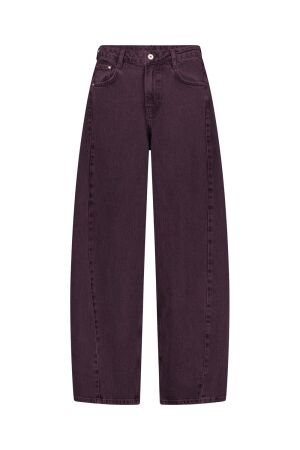 Studio Anneloes Studio Anneloes frenkie balloon trousers 14219 Broek 4800 aubergine