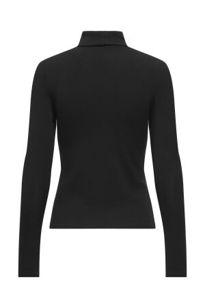 Only Only onlglamour l/s roll-neck top jrs noos Trui black