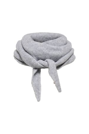 Only Only onlbolette knitted scarf acc Sjaals light grey melange