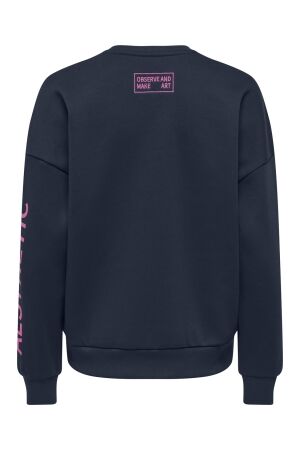 Only Only onlzenja boxy l/s box pri cs swt Sweater navy blazer