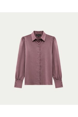 Elvira Casuals Elvira Casuals blouse nore e5 26-035 Blouse mauve