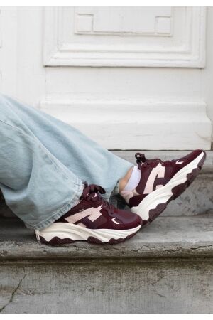 Posh by Poelman Posh by Poelman gigi sneaker cgigi-02apsh12 Sneakers bordeaux