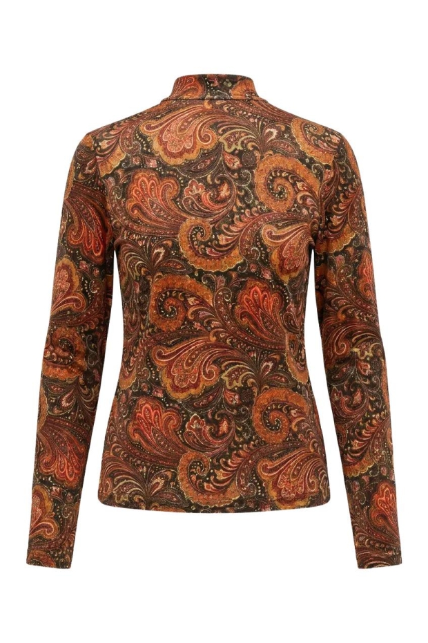 Helena Hart Col Print Paisley 7989 Cognac