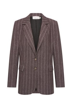 Helena Hart Helena Hart blazer fix lano pique 7950 Blazers choco