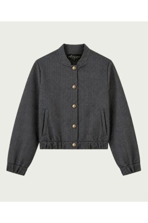 Elvira Casuals Elvira Casuals bomber bo e5 26-039 Jackets bronzed grey