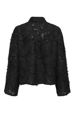 Only Only onlmovida l/s jaquard shirt wvn 15383679 Blouse black