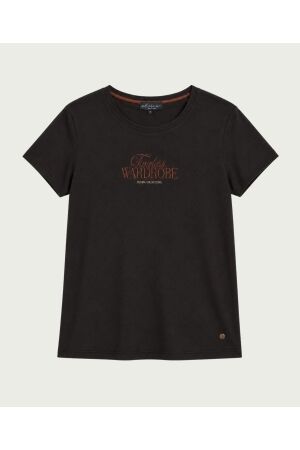 Elvira Casuals Elvira Casuals t-shirt timeless e5 26-001 T-shirt Korte mouw 833 dark walnut