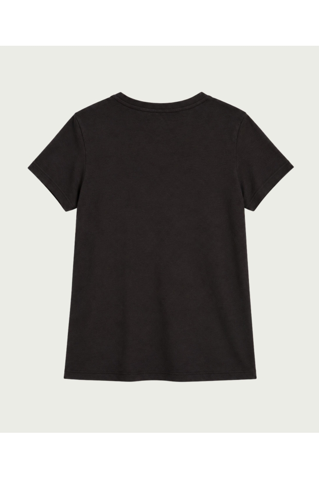 Elvira Casuals T-shirt Timeless E5 26-001 833 Dark Walnut