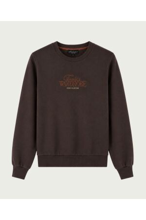 Elvira Casuals Elvira Casuals sweater timeless e5 26-002 Sweater 833 dark walnut