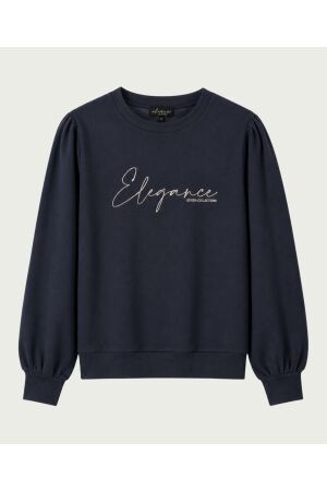 Elvira Casuals Elvira Casuals sweater elegance e5 26-018 Sweater 1079 sapphire