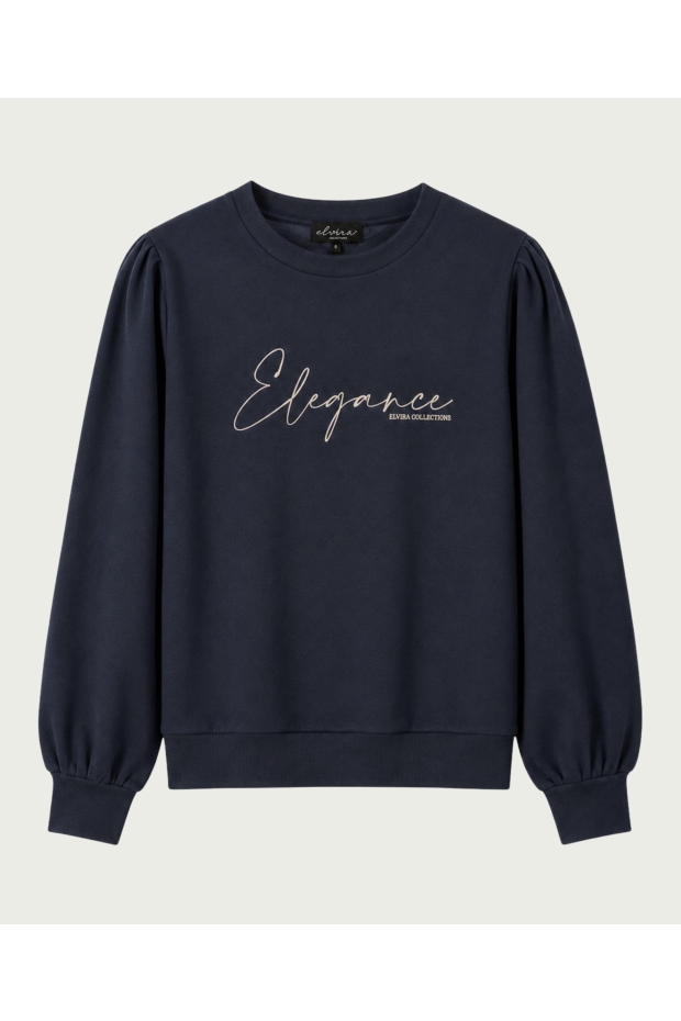 Elvira Casuals Sweater Elegance E5 26-018 1079 Sapphire