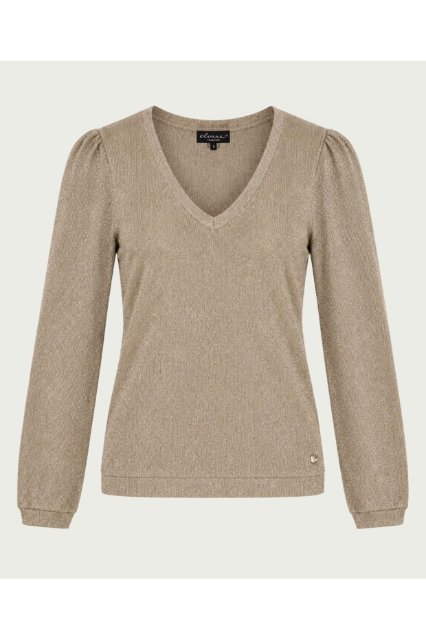 Elvira Casuals Pullover Lena E5 26-021 1005 Champagne Gold