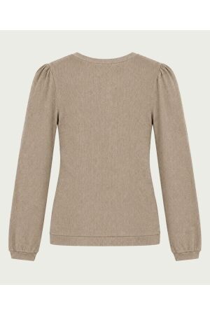 Elvira Casuals Elvira Casuals pullover lena e5 26-021 Trui 1005 champagne gold
