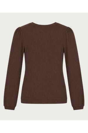Elvira Casuals Elvira Casuals pullover lena e5 26-021 Trui 833 dark walnut