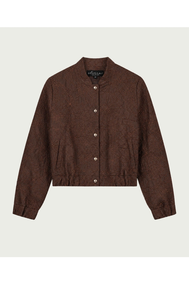 Elvira Casuals Bomber Aurora E5 26-031 1092 Flower Walnut