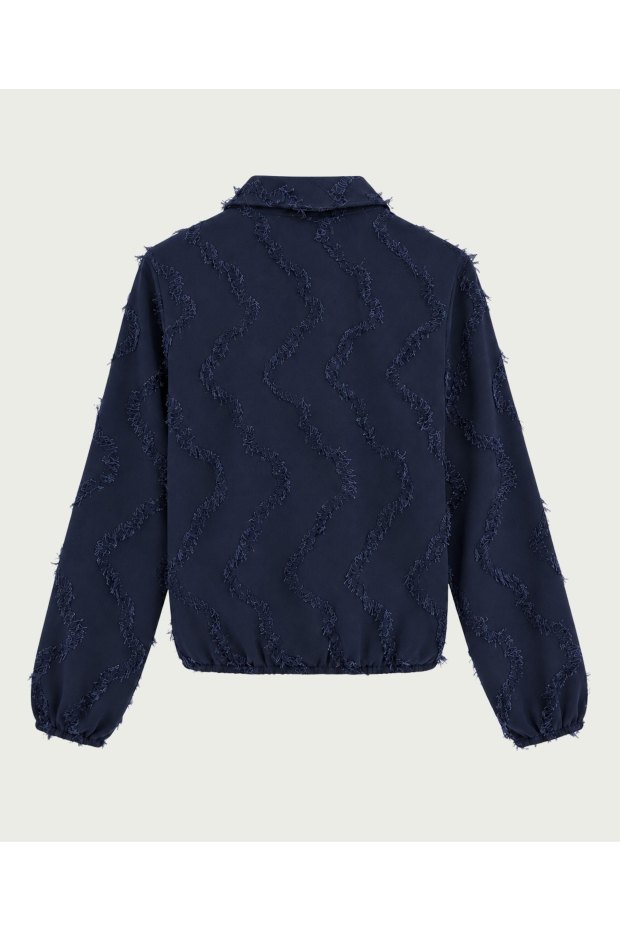 Elvira Casuals Blouse Madelief E5 26-038 1079 Sapphire