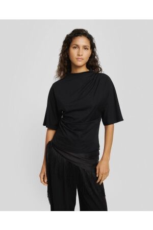 MSCH Copenhagen MSCH Copenhagen mschcleo noriel 2 4 top 20217 T-shirt Korte mouw black