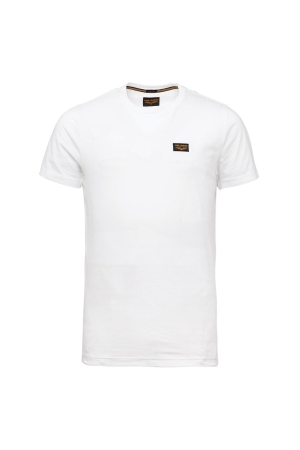 PME Legend PME Legend short sleeve r-neck cotton elastan Basic T-shirts 7003 - bright white