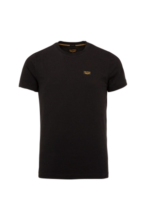 PME Legend PME Legend short sleeve r-neck cotton elastan Basic T-shirts 999 - black