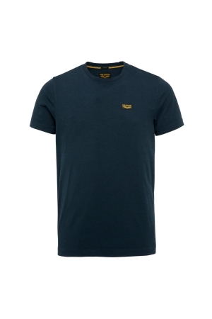 PME Legend PME Legend short sleeve r-neck cotton elastan Basic T-shirts 5073 - sky captain