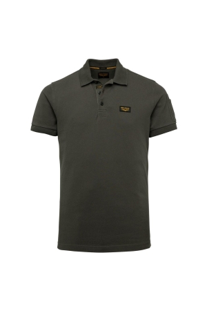 PME Legend PME Legend short sleeve polo cotton elastan p Poloshirts 8039 - beluga