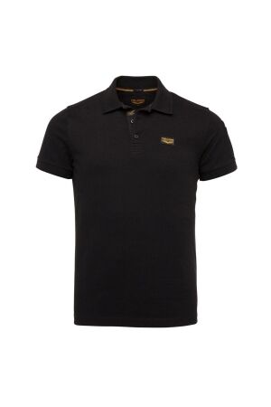 PME Legend PME Legend short sleeve polo cotton elastan p Poloshirts 999 - black