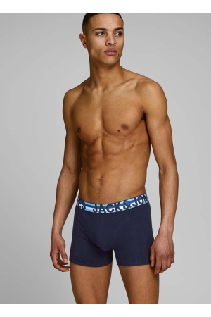Jack & Jones Jack & Jones jachenrik trunks 3 pack noos 12151351 Boxershorts black navy blazer & navy 12151351